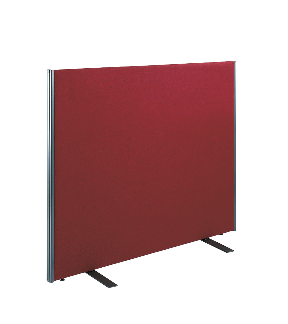 Floor standing fabric screen 1200mm high x 1200mm wide - made to order - view 1
