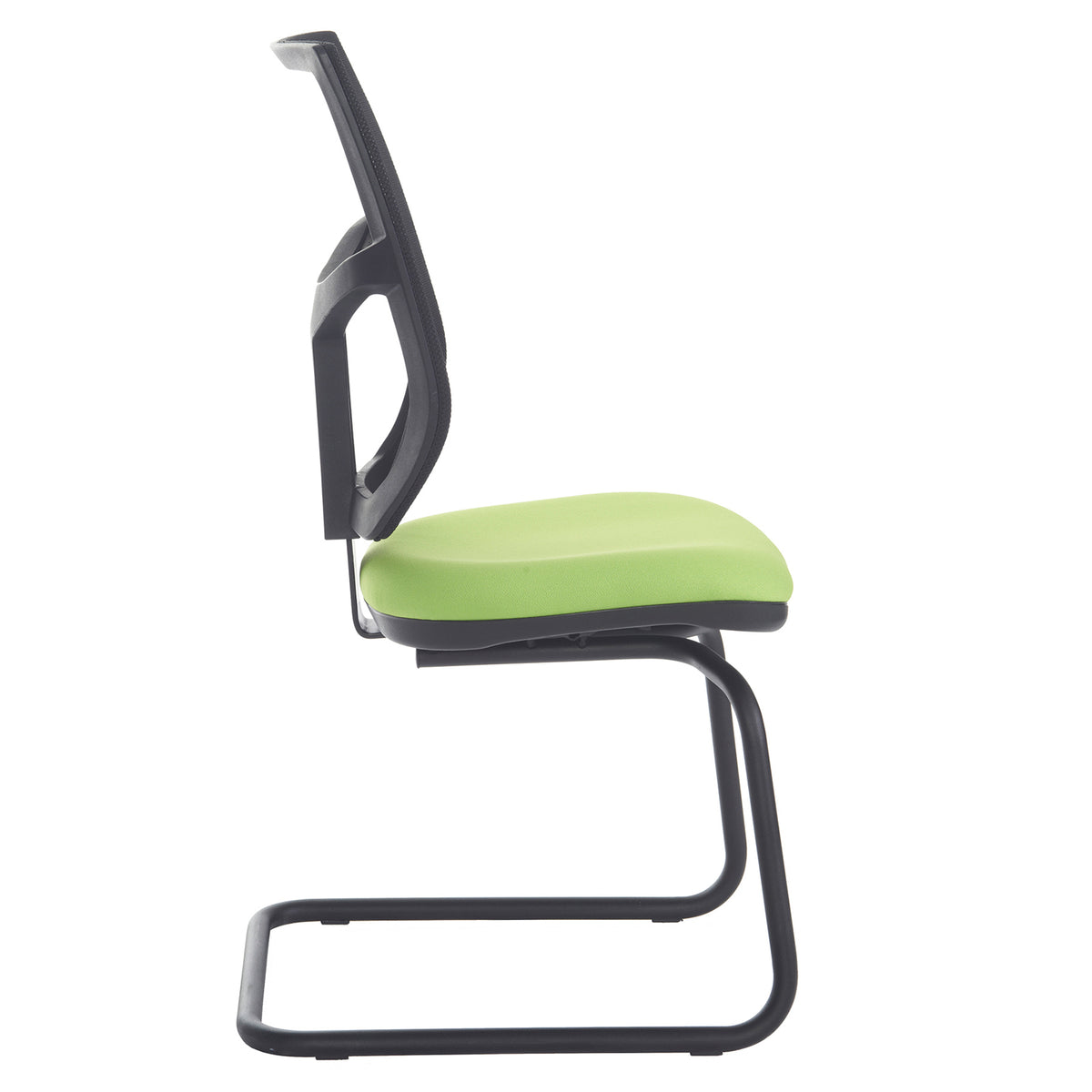 Altino mesh back visitors chair with no arms - made to order - view 3