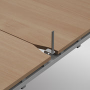 Screen bracket for the ends of back to back Adapt and Fuze desks - black - view 2