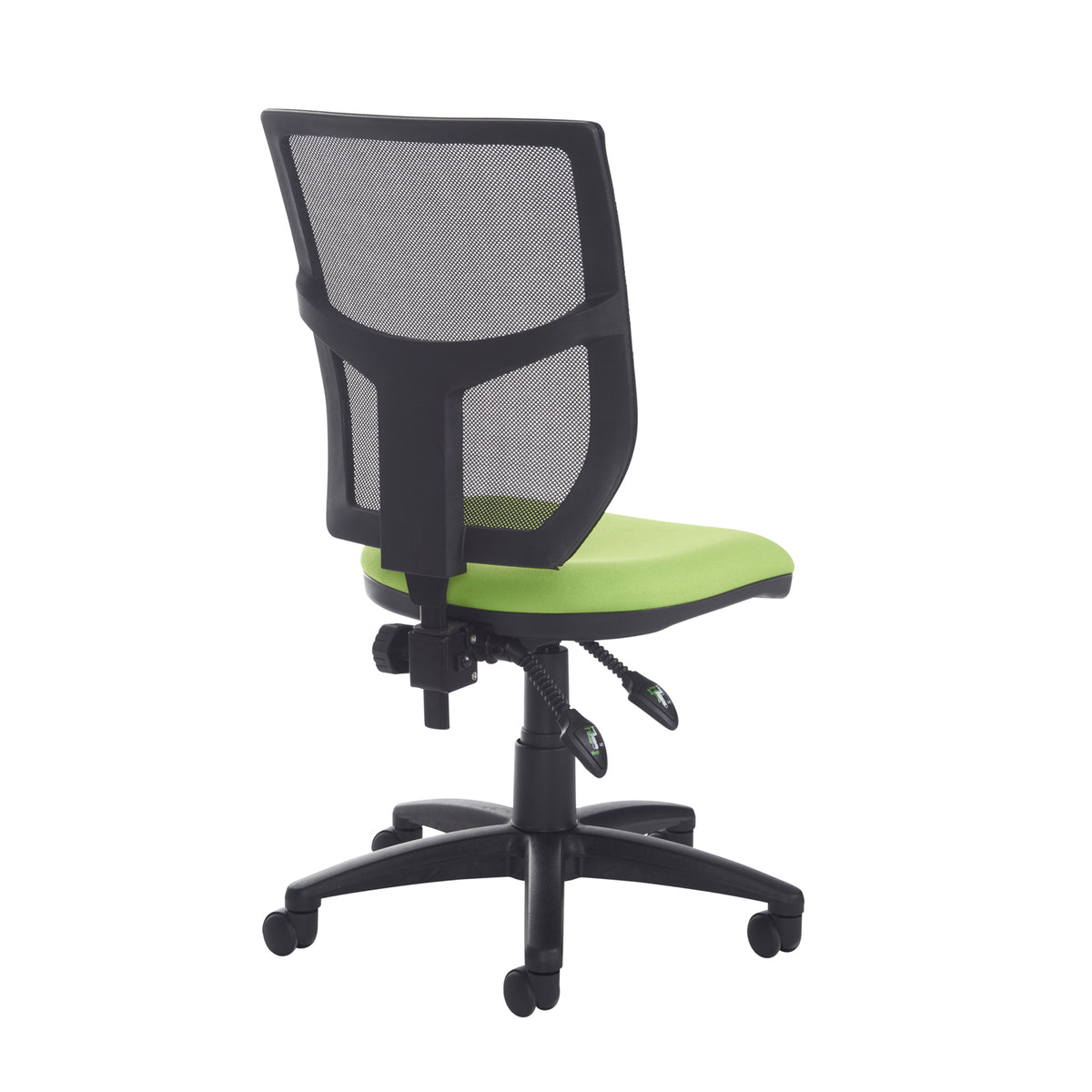 Altino mesh back asynchro operator chair with no arms - black - view 3