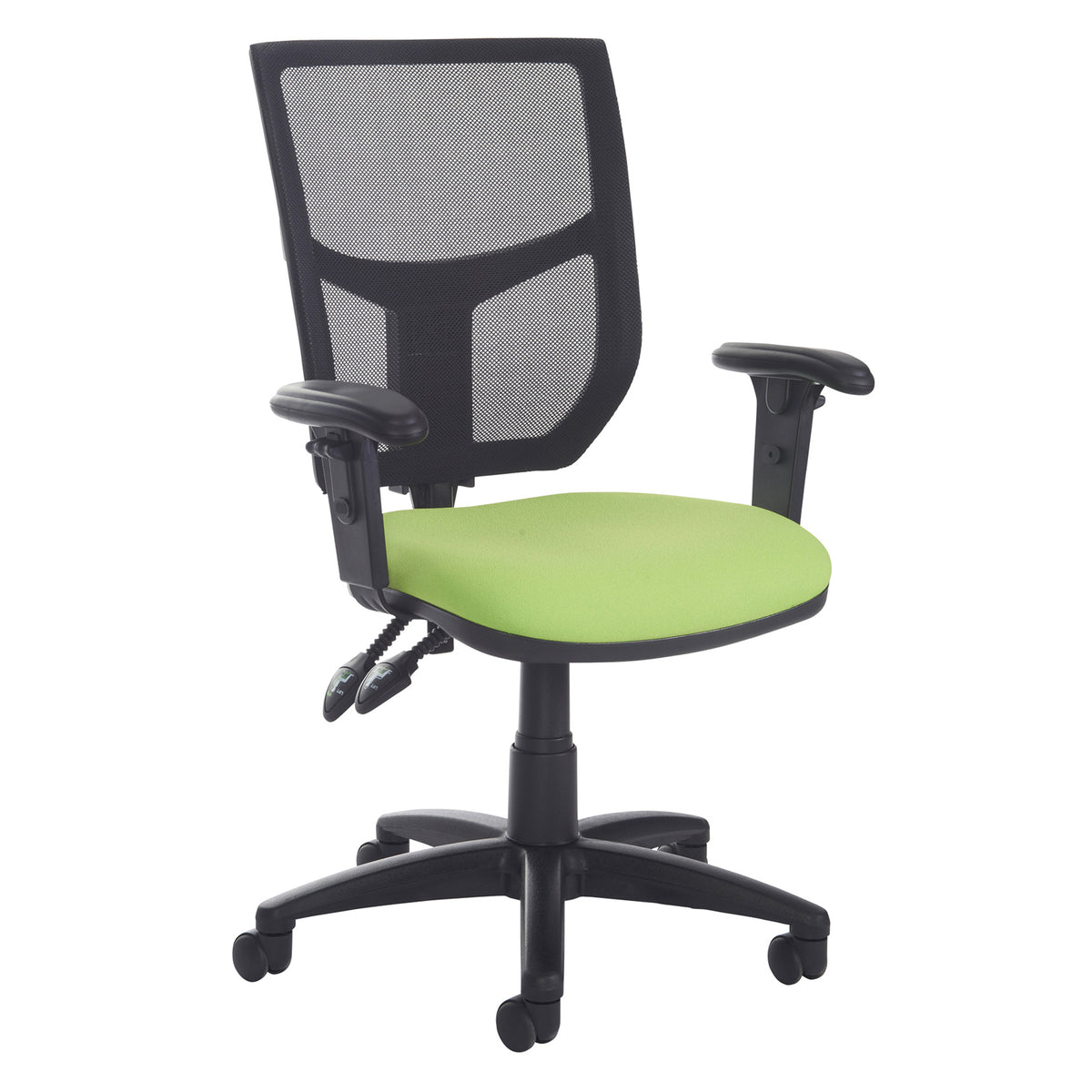 Altino mesh back asynchro operator chair with adjustable arms - made to order - view 1