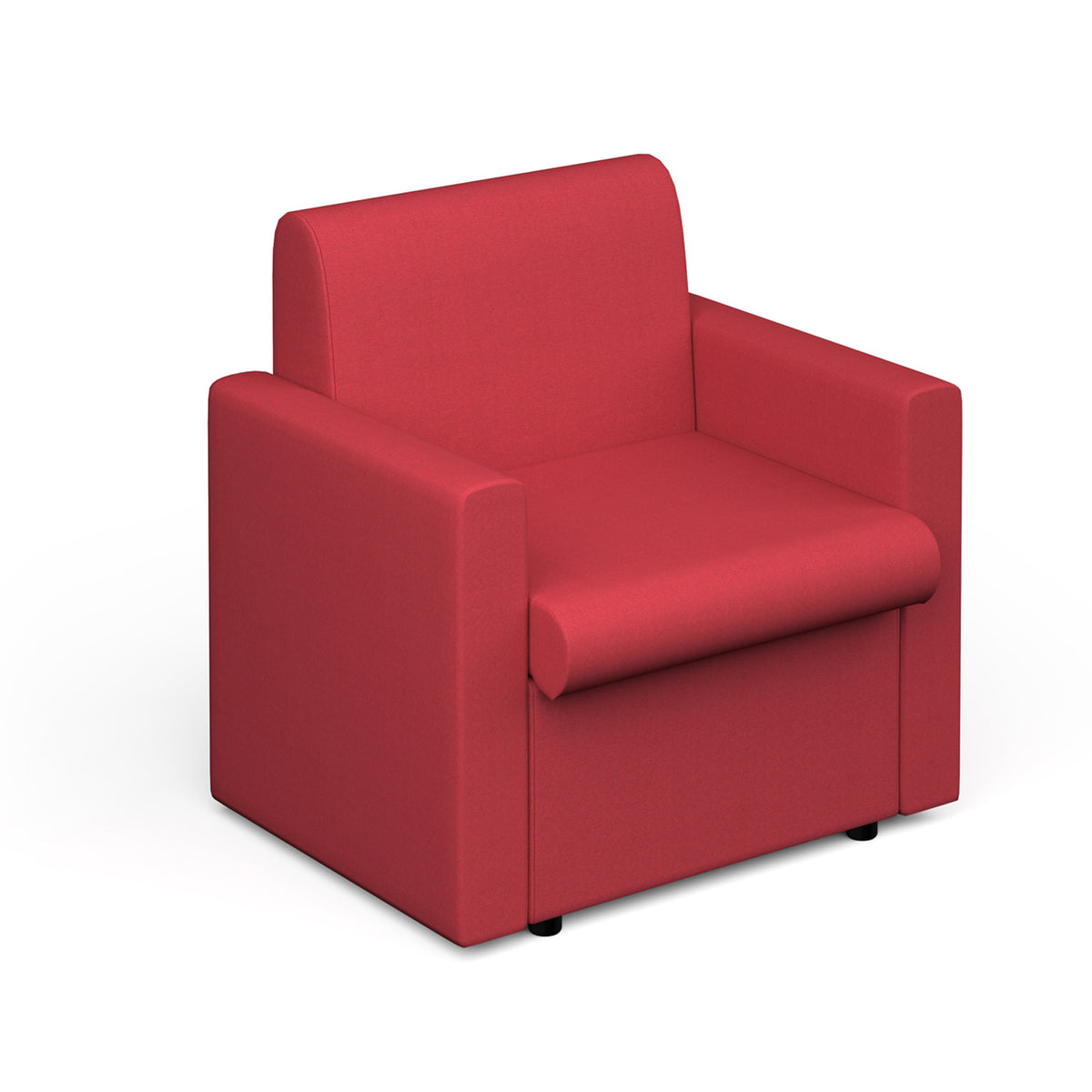 Alto modular reception seating with arms - made to order - view 1
