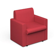 Alto modular reception seating with arms - made to order - view 1