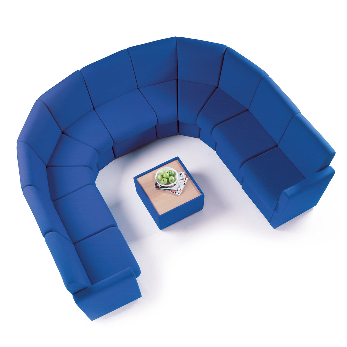 Alto modular reception seating cushion divider - made to order - view 5