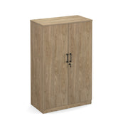 Anson executive high cupboard unit - Barcelona Walnut - view 1