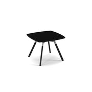 Anson executive square meeting table with A-frame legs - Black - view 1