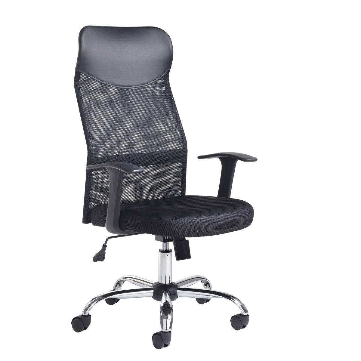 Aurora high back mesh operators chair - black - view 1