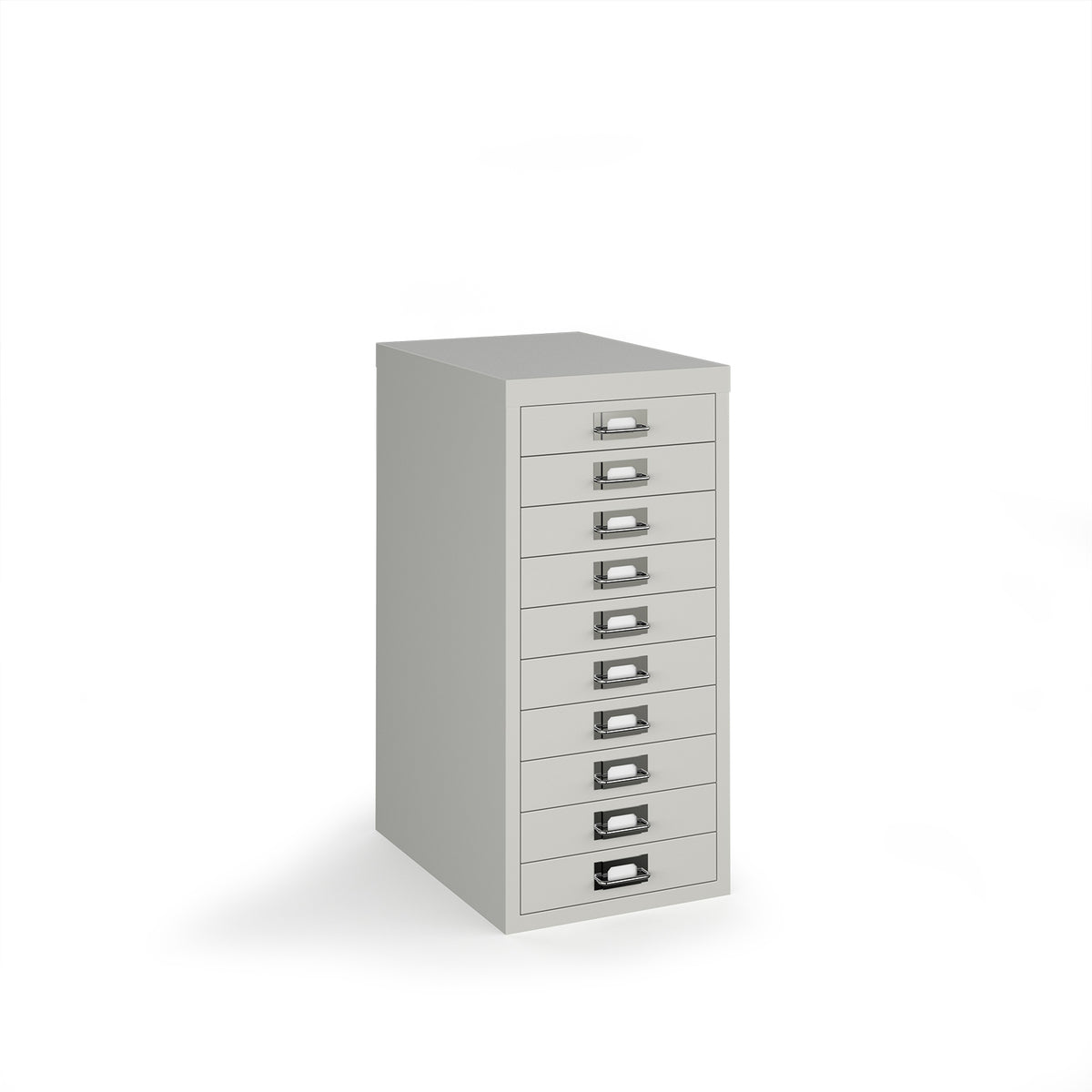 Bisley multi drawers with 10 drawers - grey - view 1