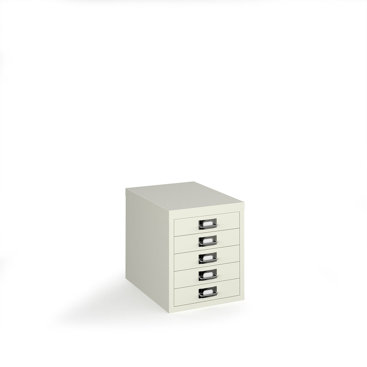 Bisley multi drawers with 5 drawers - white - view 1