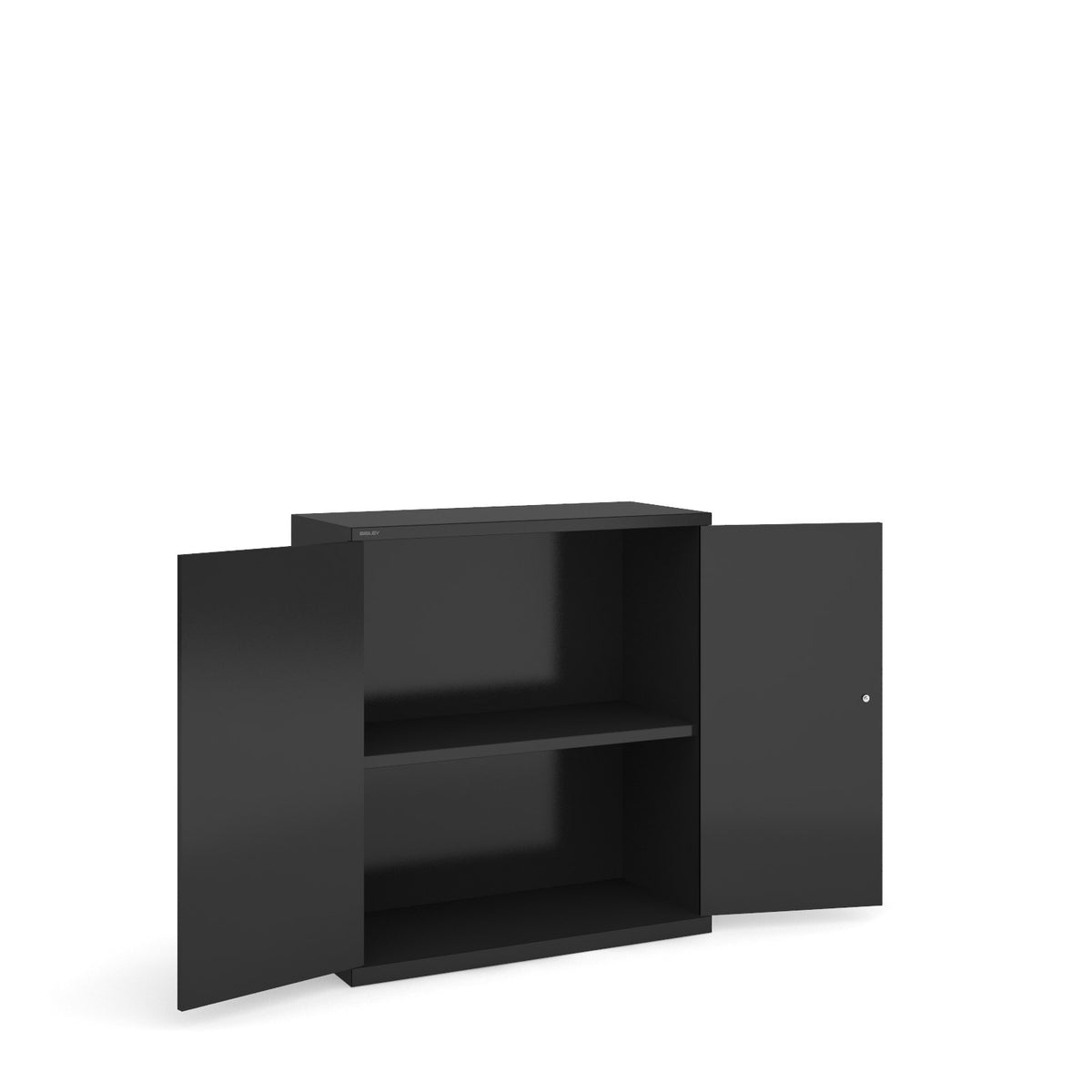 Extra shelf for steel storage cupboards - black - view 3