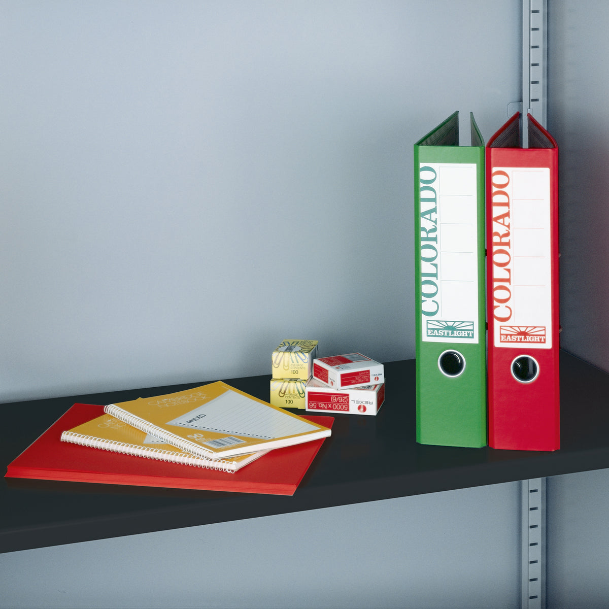 Extra shelf for steel storage cupboards - black - view 2
