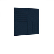 Bevelled Acoustic Ceiling-Wall Tiles 590w - Dark Blue - view 1