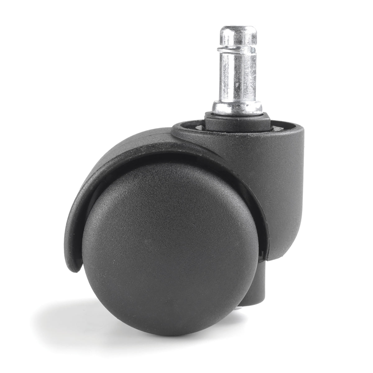 Brake loaded castor (pack of 5) 50mm - black - view 1