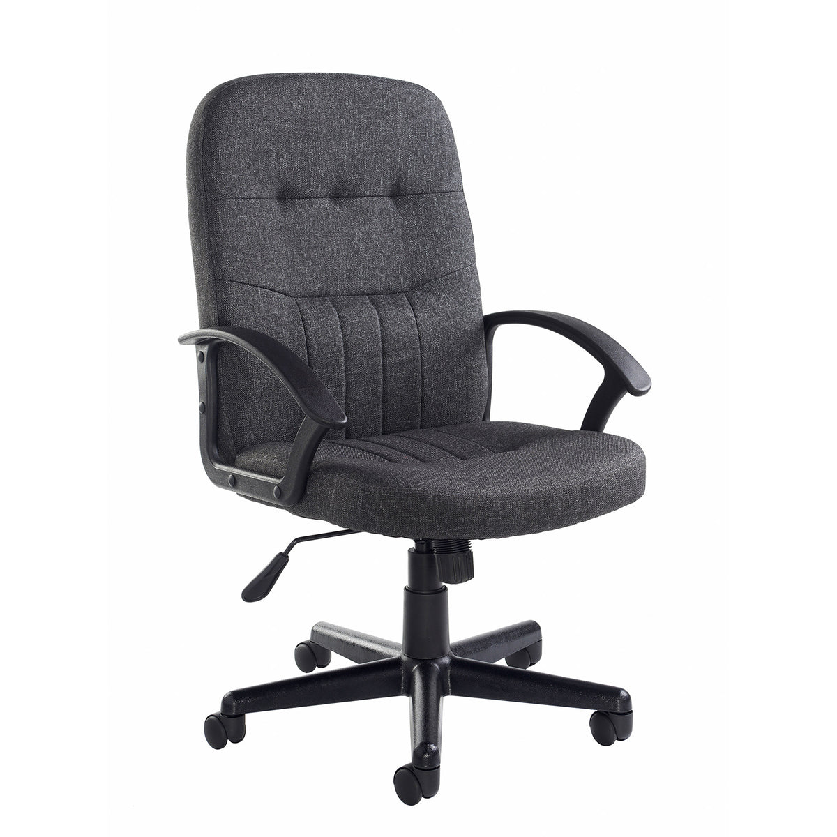 Cavalier fabric managers chair - charcoal - view 1