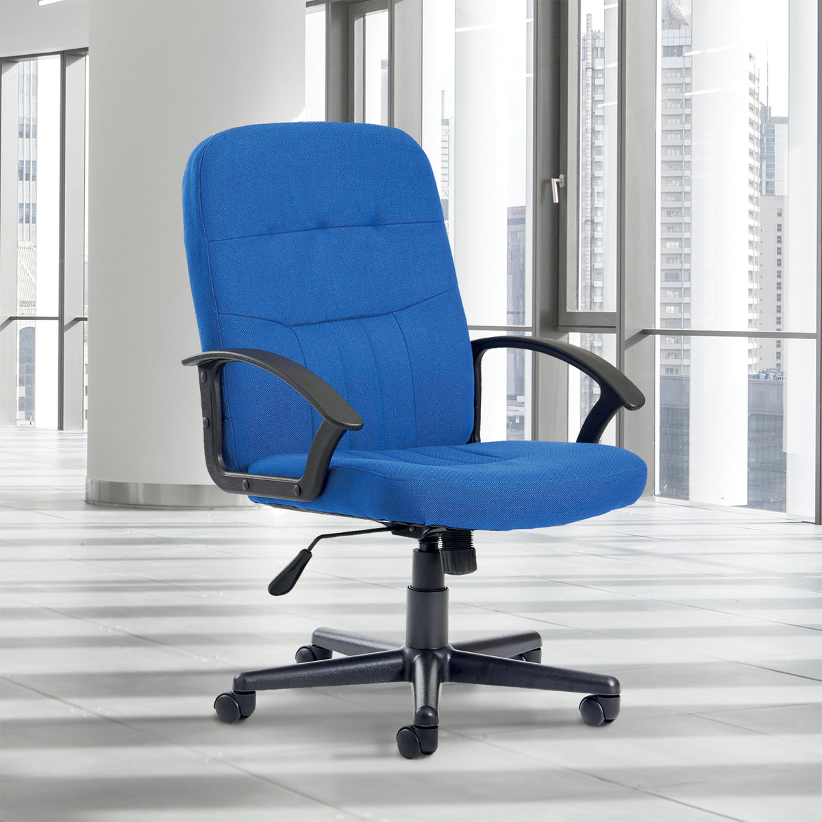 Cavalier fabric managers chair - blue - view 4