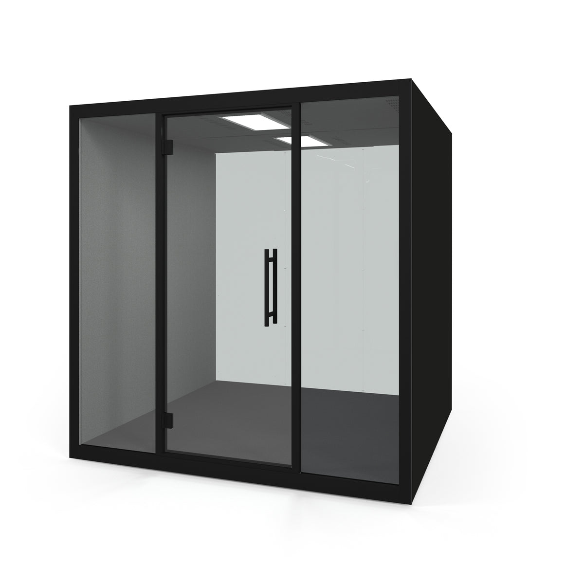 Chatbox Quattro acoustic hub - black exterior - view 1