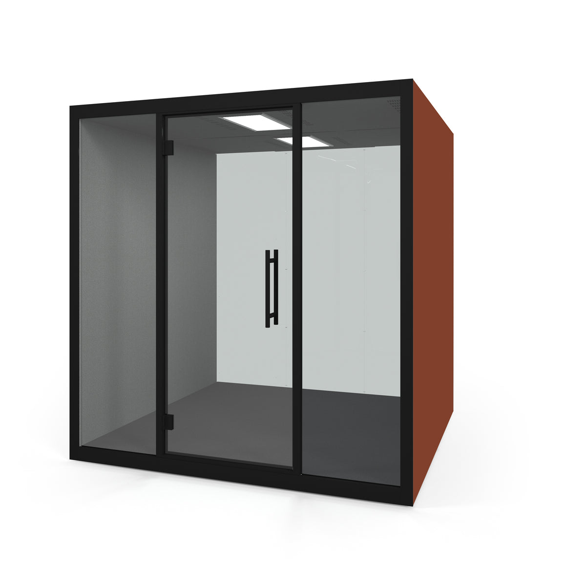 Chatbox Quattro acoustic hub - paprika - view 1