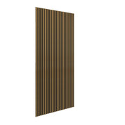 Chatbox Slatted Oak Veneer wall - for duo and quattro acoustic pods - view 1