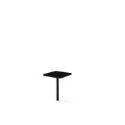 Chatbox floor fixed table for Duo models - Black top - view 1