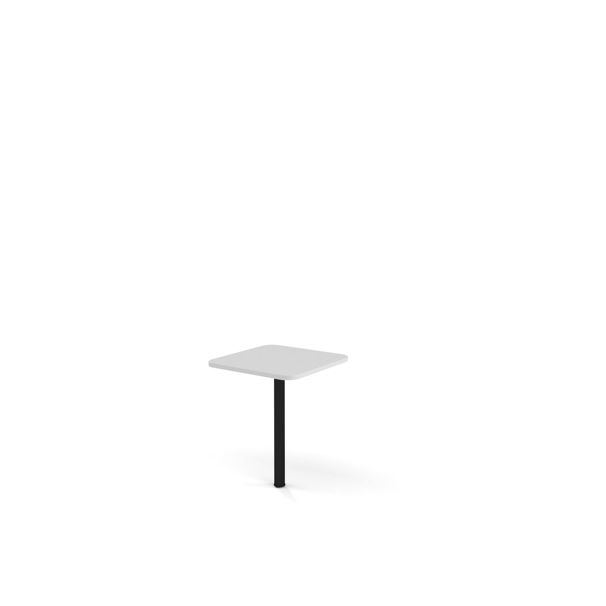 Chatbox floor fixed table for Duo models - Whitetop - view 1