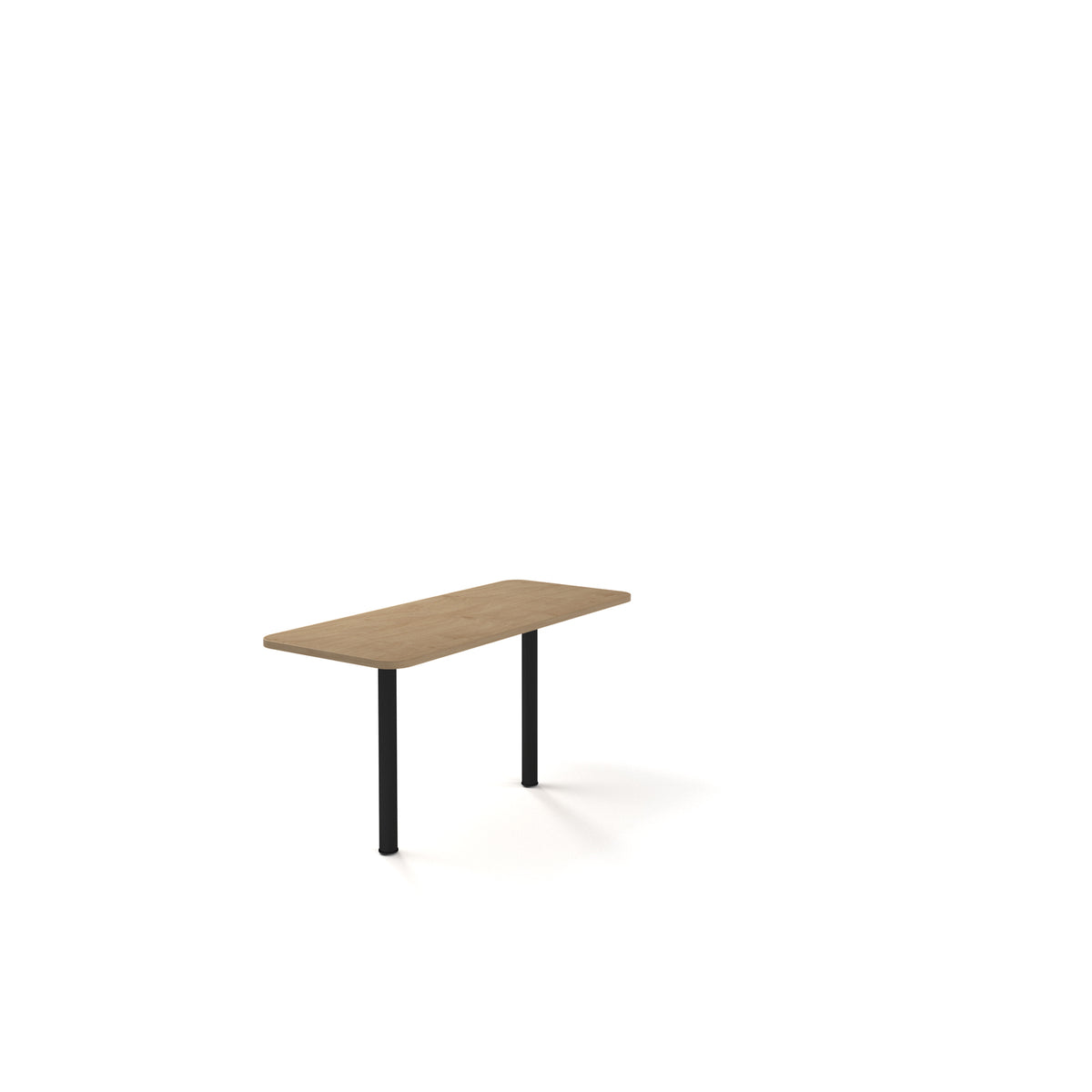 Chatbox floor fixed table for Quattro models - Kendal Oak Top - view 1