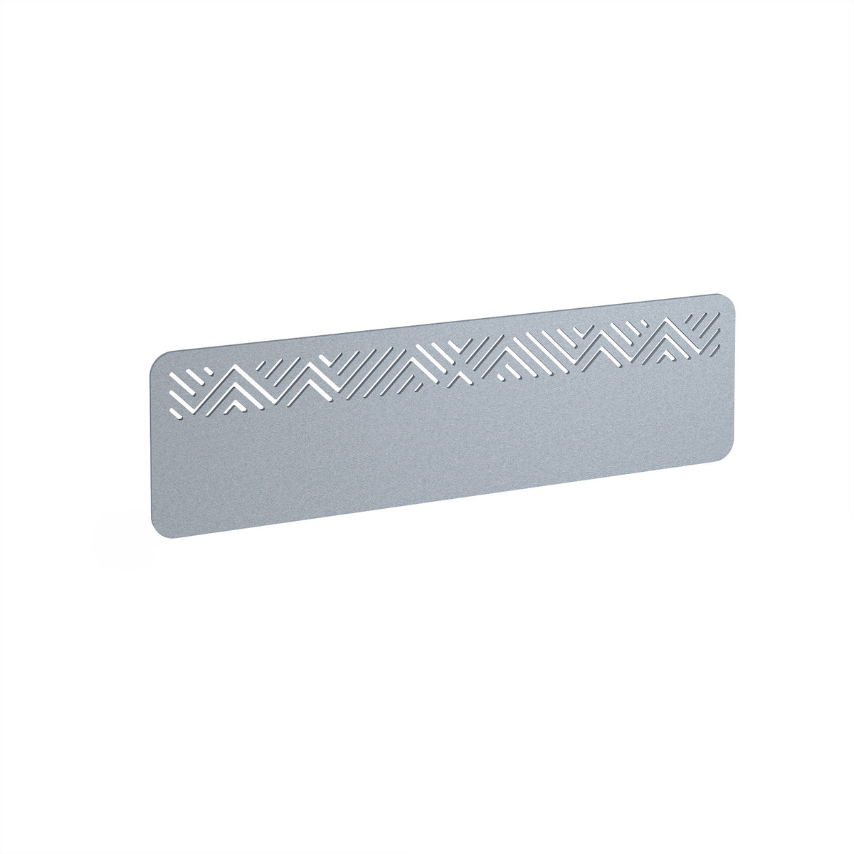 Chevron Acoustic Desktop Screen 1400w - Dark Silver Grey - view 1 (cds1400-lg.jpg)