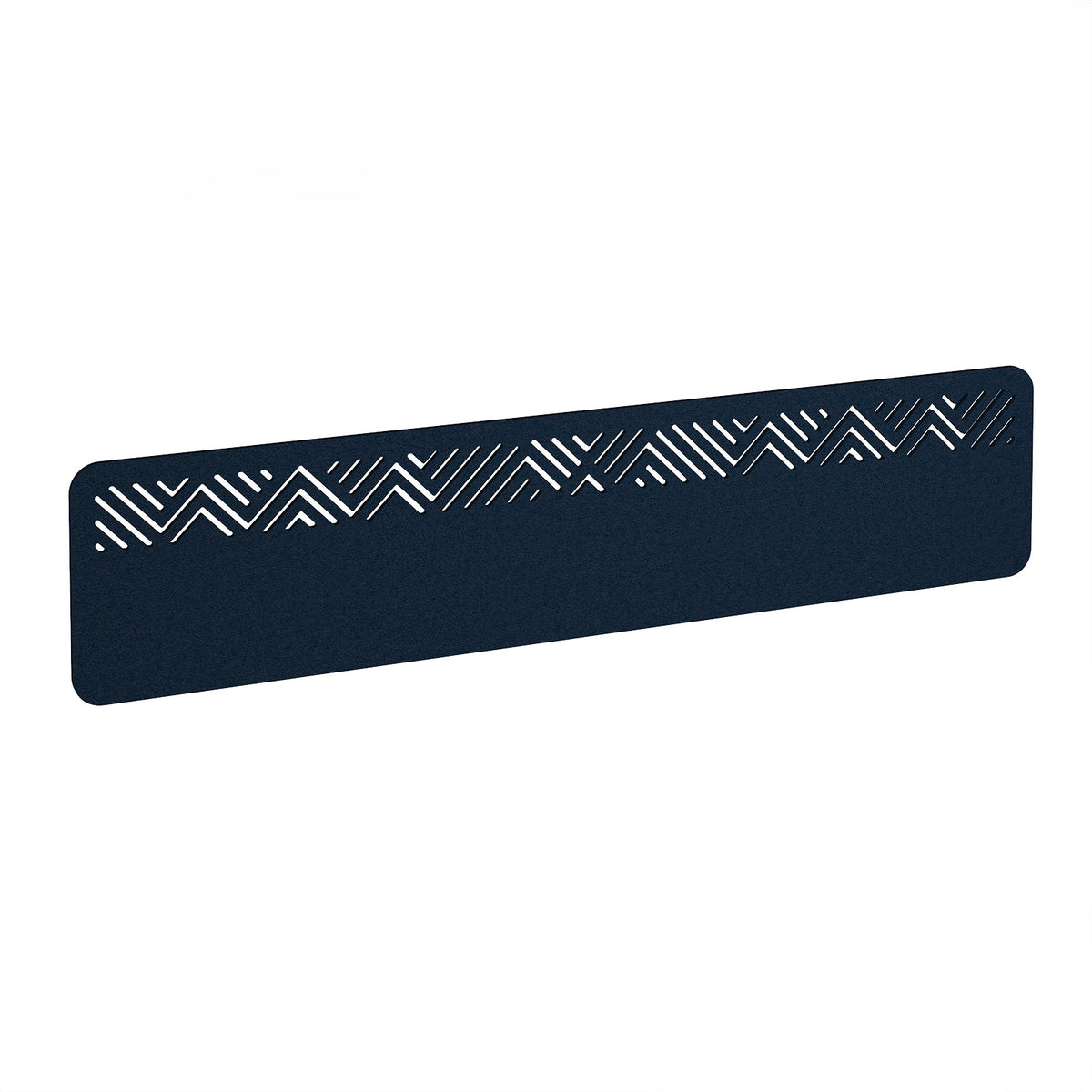Chevron Acoustic Desktop Screen 1800w - Dark Blue - view 1