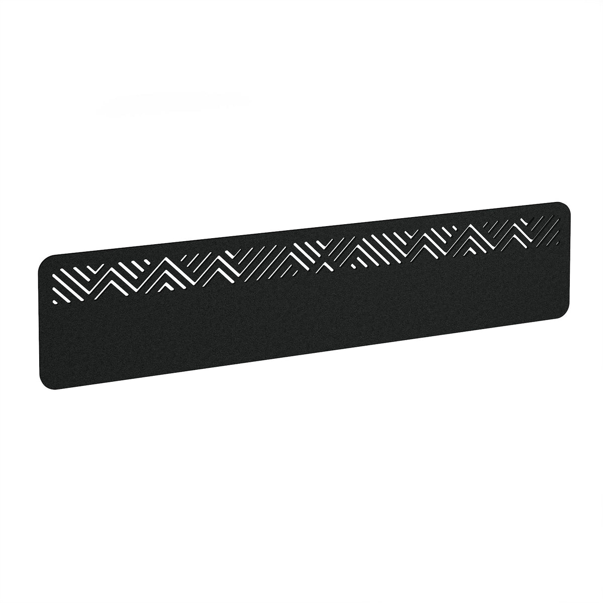 Chevron Acoustic Desktop Screen 1800w - Black - view 1