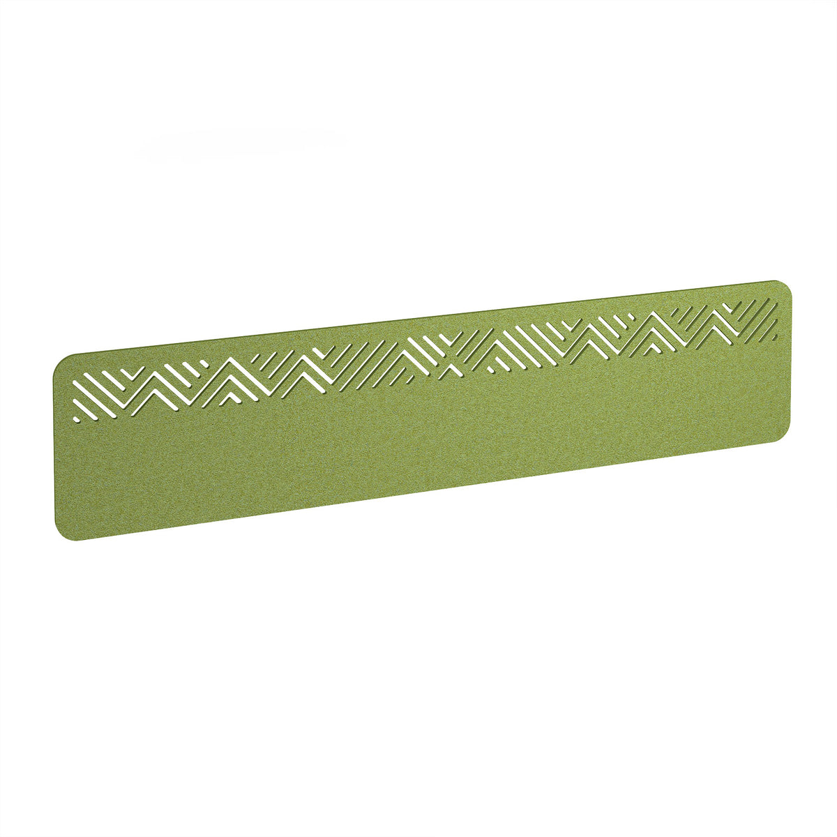 Chevron Acoustic Desktop Screen 1800w - Fruit Green - view 1
