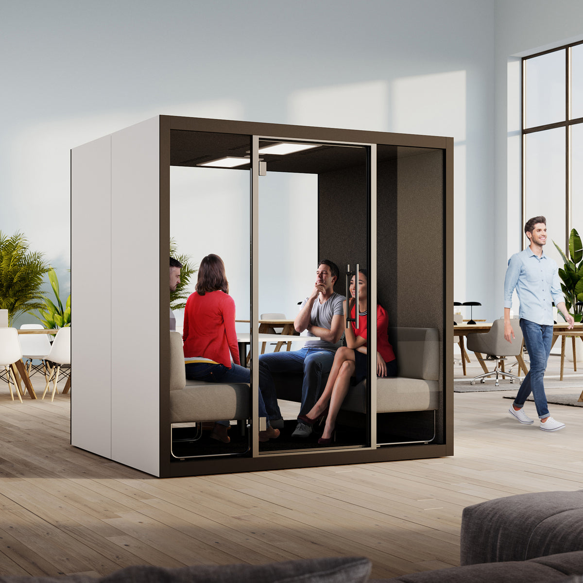 Chatbox Quattro acoustic hub - cotton - view 2