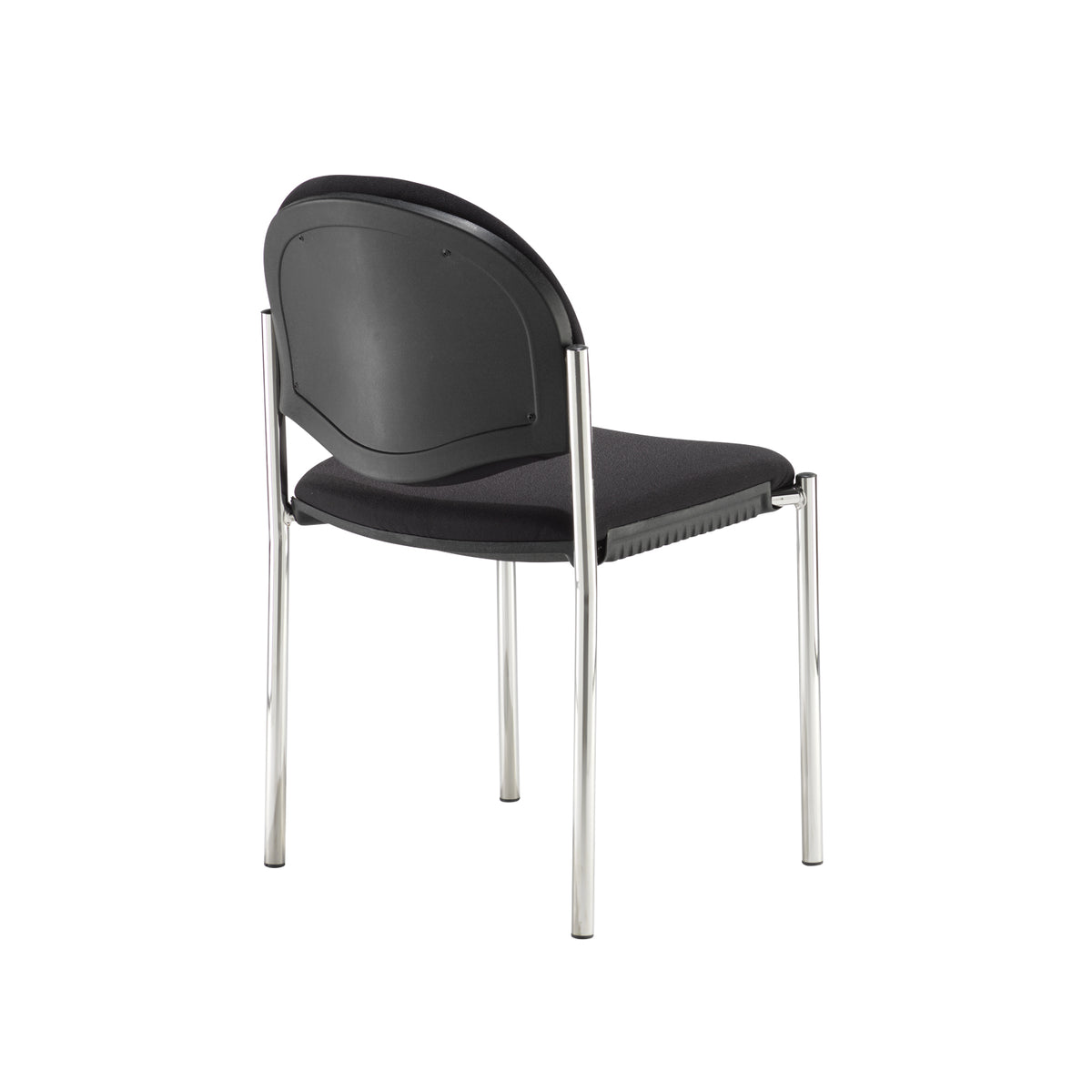 Coda multi purpose chair, no arms, black fabric - view 3