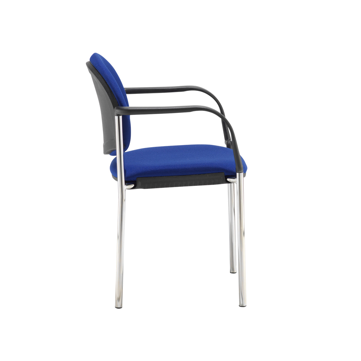Coda multi purpose chair, with arms, blue fabric - view 2