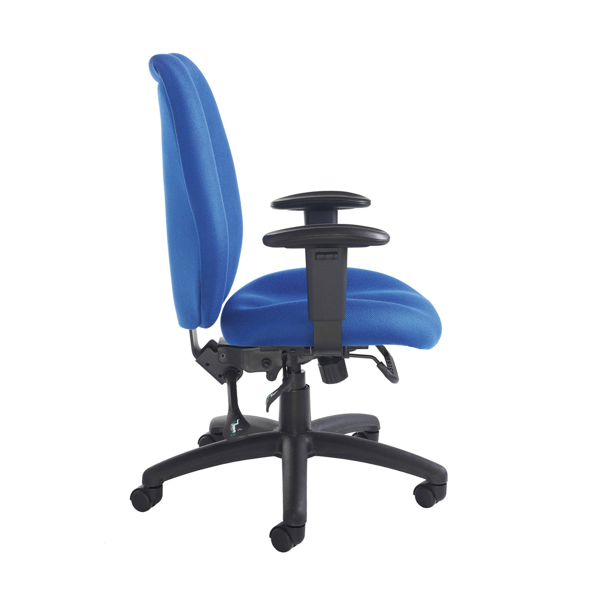 Cornwall multi functional operator chair - blue - view 2