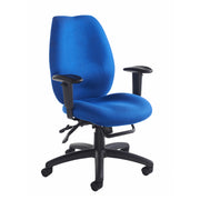 Cornwall multi functional operator chair - blue - view 1