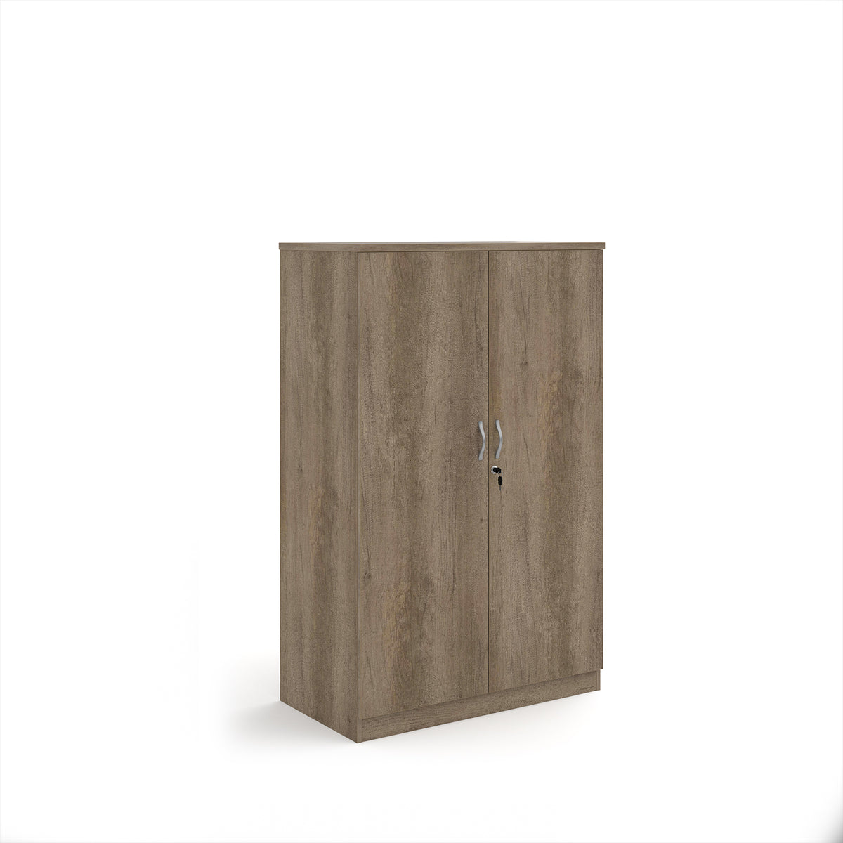 Systems double door cupboard 1600mm high - Nebraska Oak - view 1