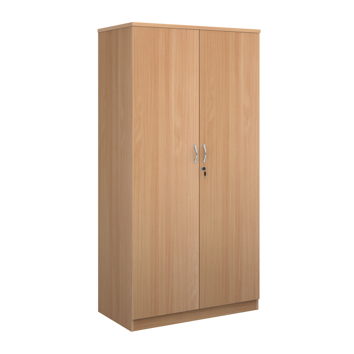 Systems double door cupboard 2000mm high - Beech - view 1