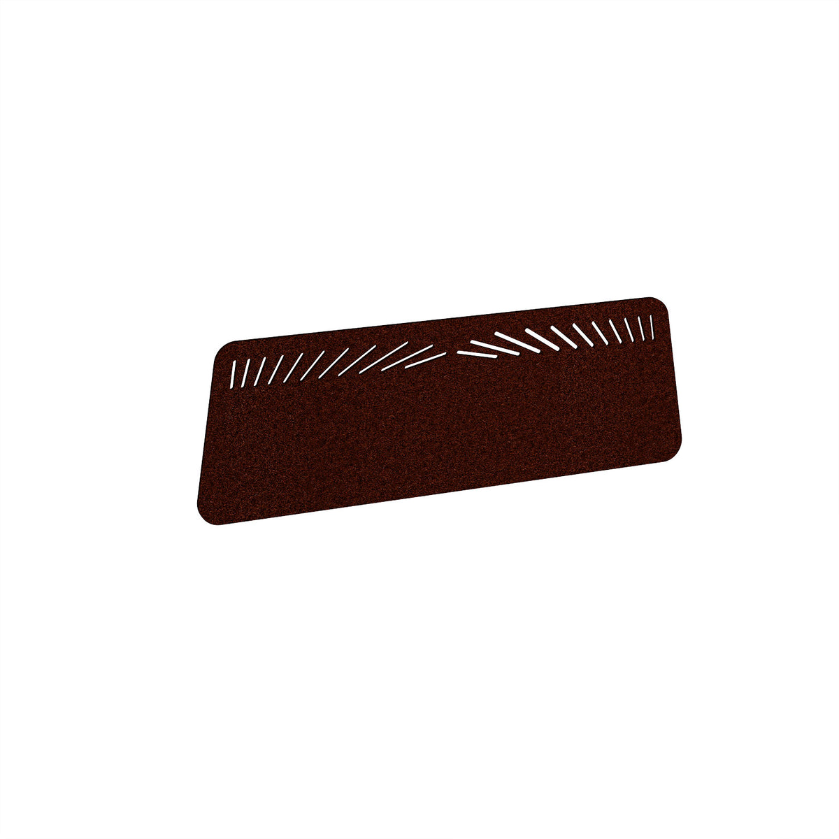 Domino Acoustic Desktop Screen 1200w - Maroon - view 1
