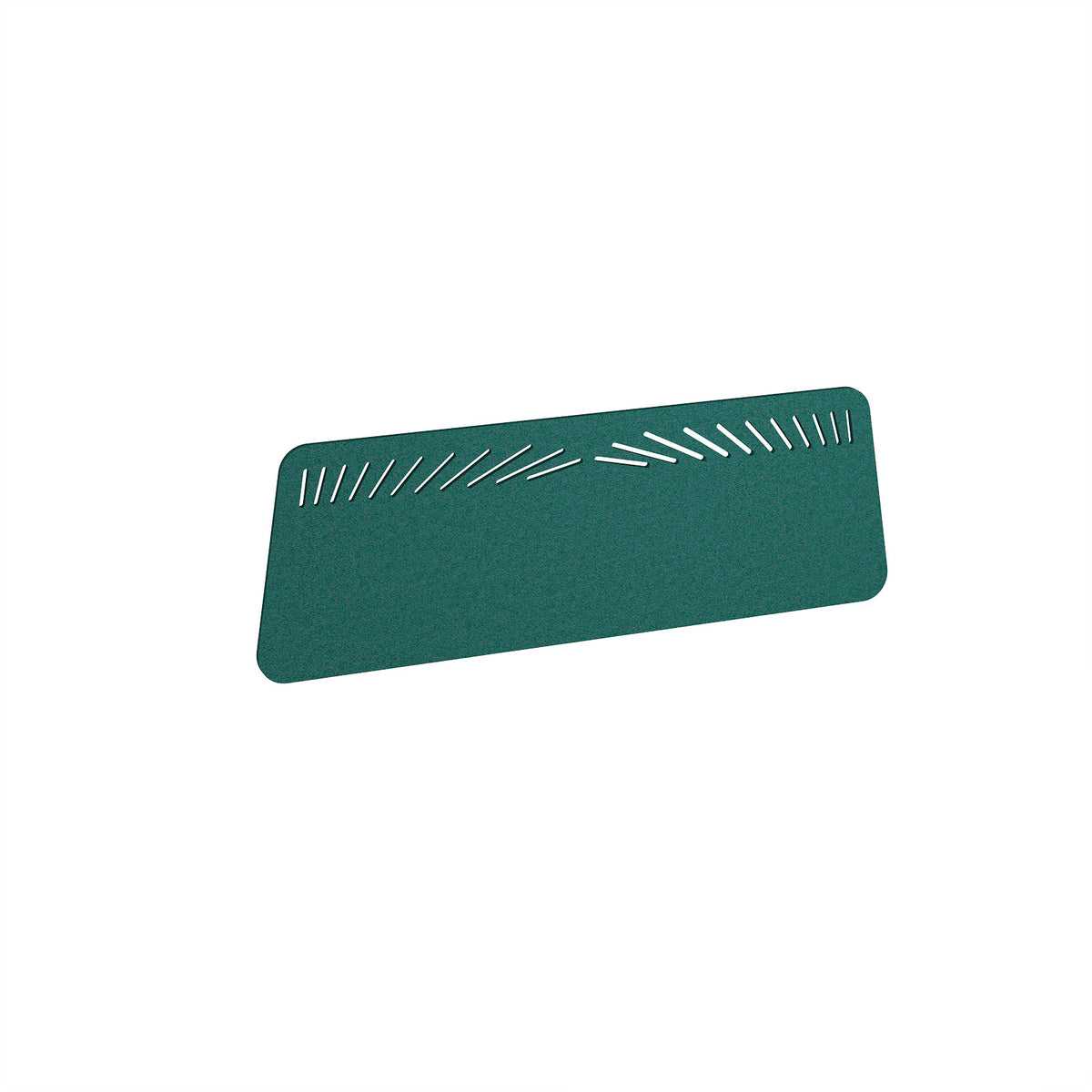 Domino Acoustic Desktop Screen 1200w - Peacock Blue - view 1