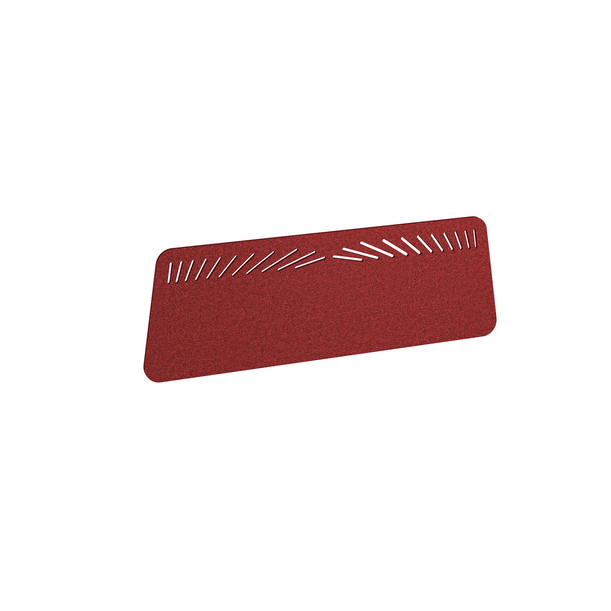 Domino Acoustic Desktop Screen 1200w - Pure Red - view 1