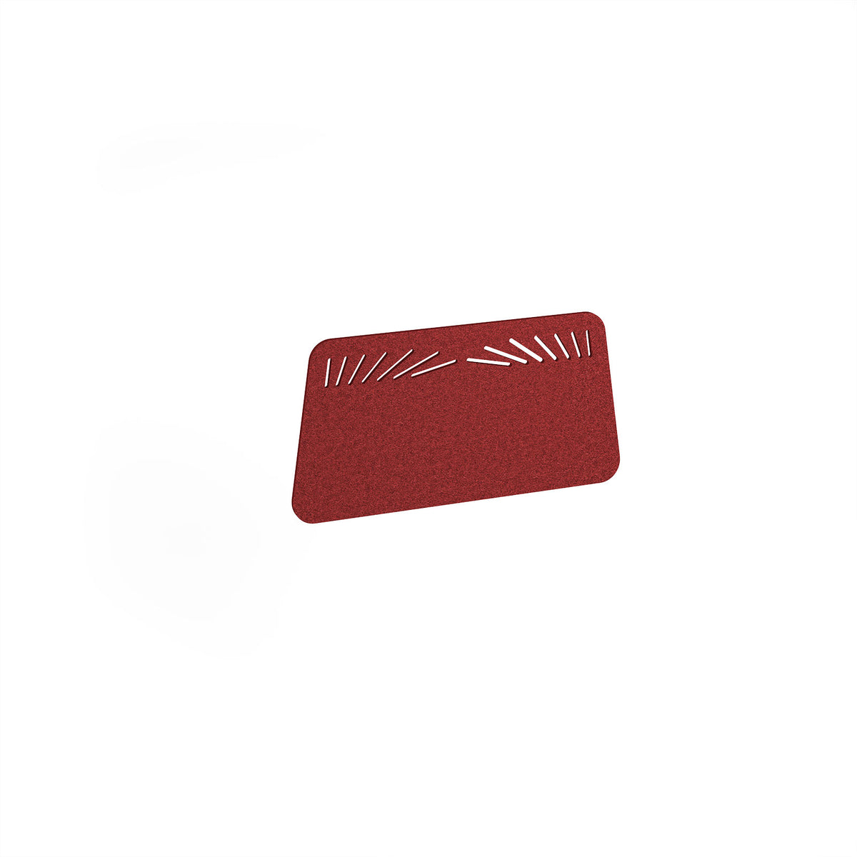 Domino Acoustic Desktop Screen 800w - Pure Red - view 1