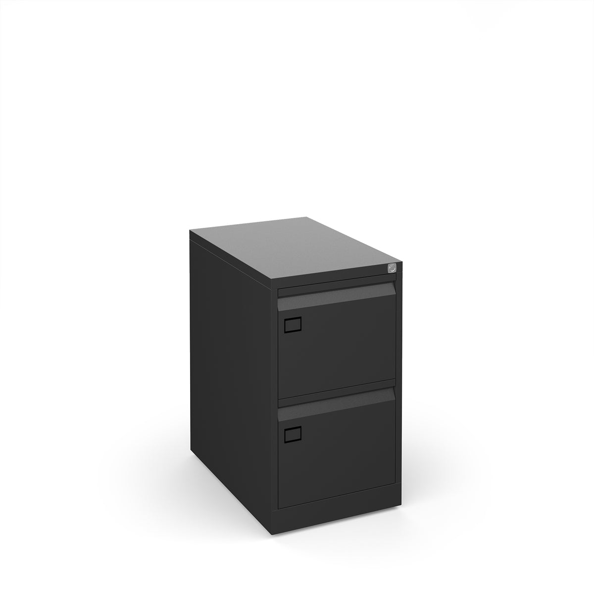 Dams 2 draw executive filing cabinet black - view 1
