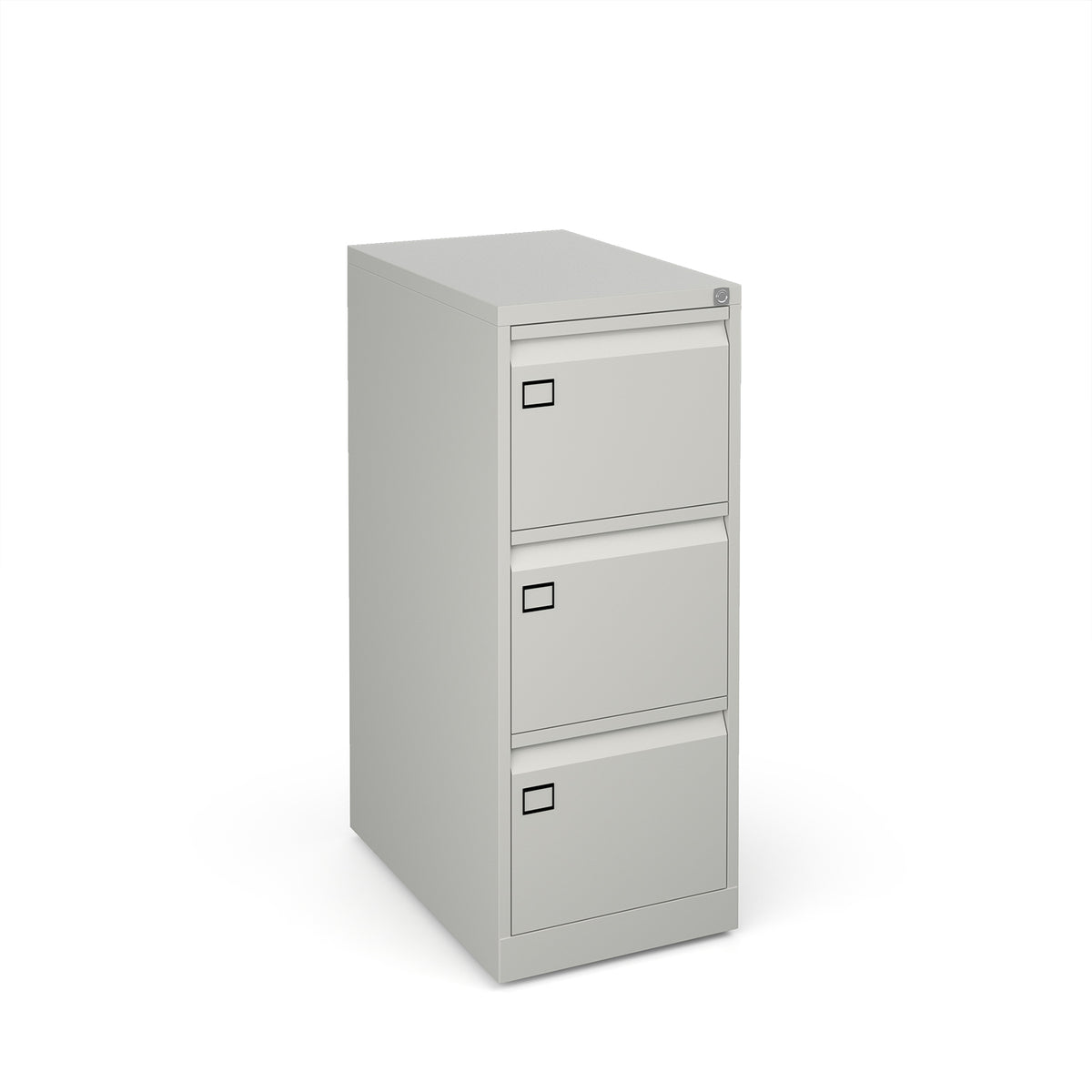 Dams 3 draw executive filing cabinet Grey - view 1