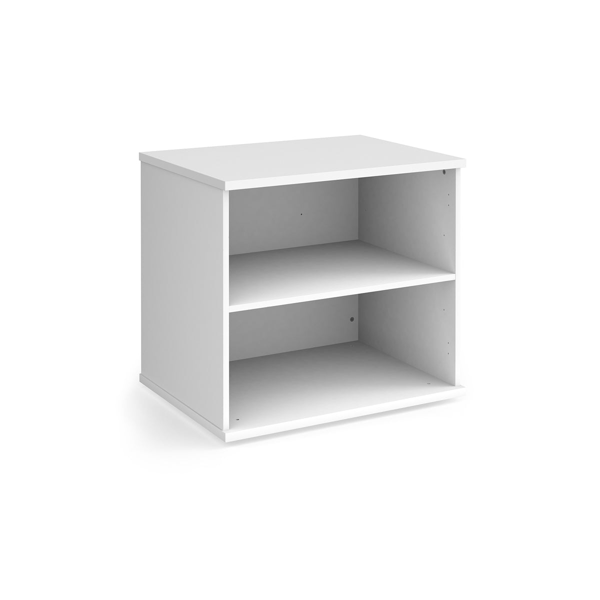 Deluxe desk high bookcase 600mm deep - Kendal Oak - view 1