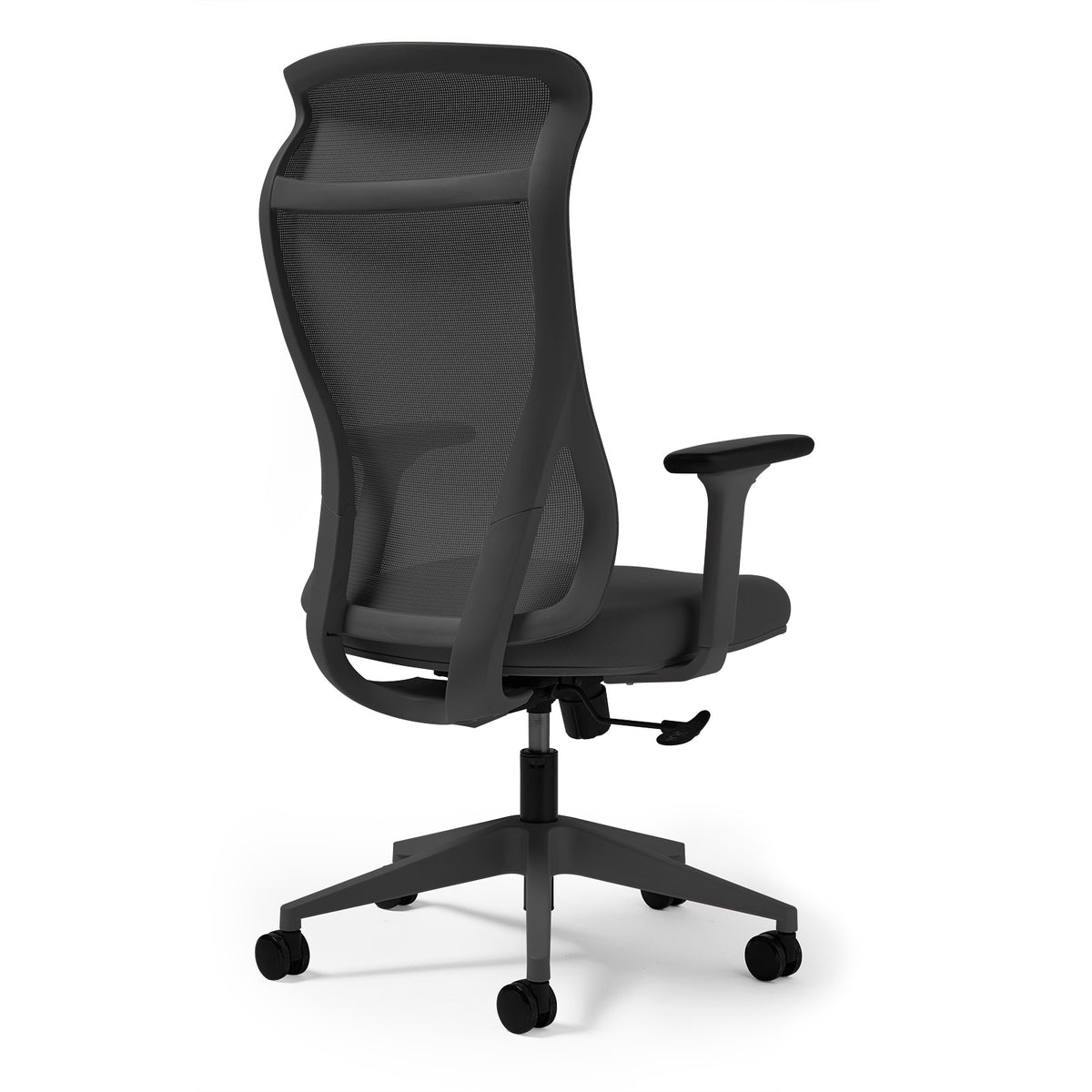 Dione high back black mesh task chair - view 2
