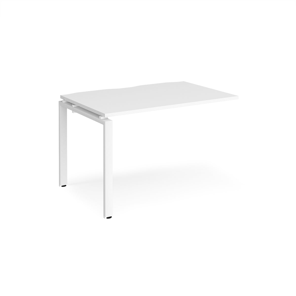 Adapt add on unit single 1200mm x 800mm - white frame, White Top - view 1