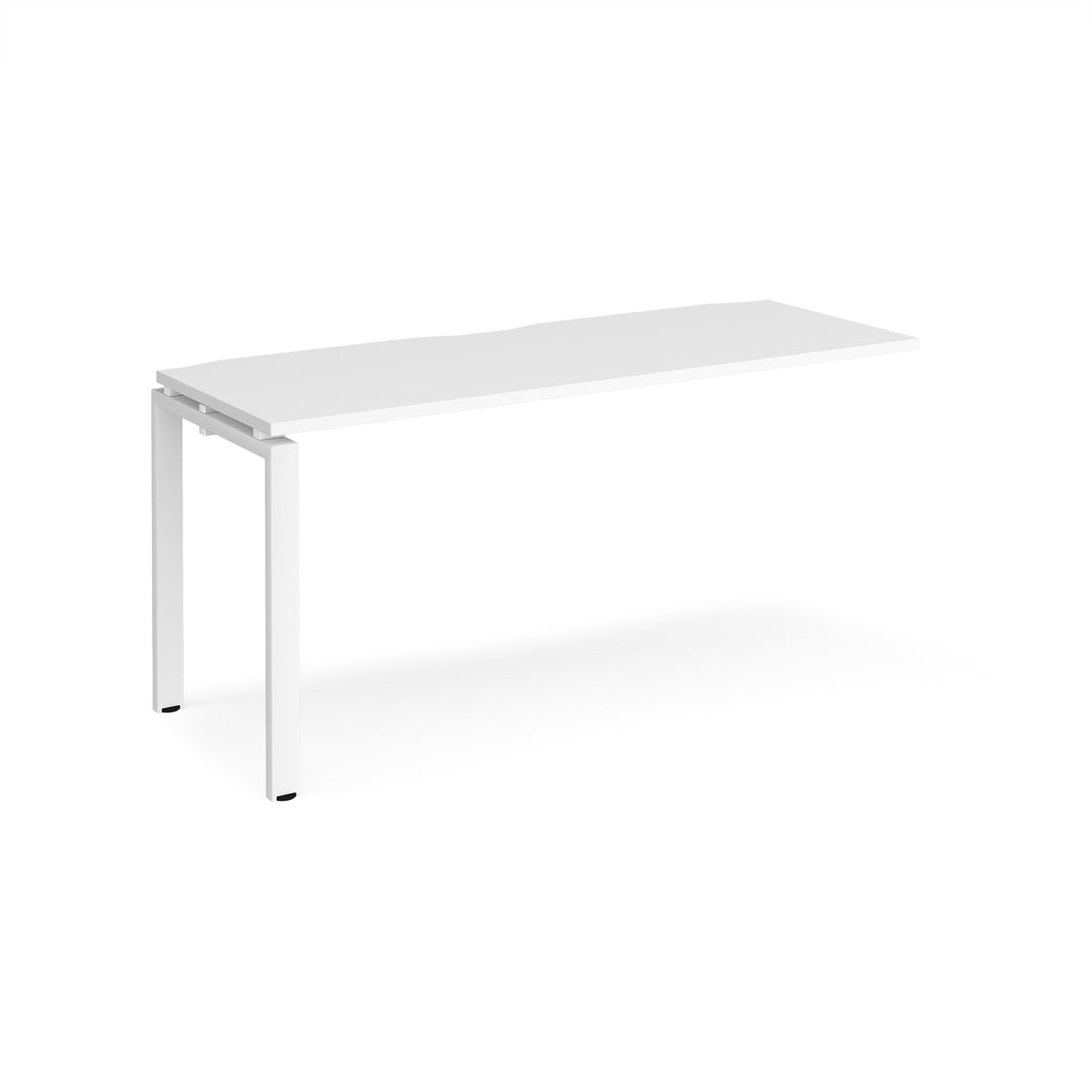 Adapt add on unit single 1600mm x 600mm - white frame, White Top - view 1