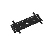 Double drop down cable tray & bracket for Adapt and Fuze desks 1200mm - black - view 1