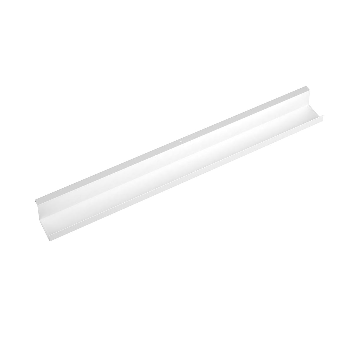 Single desk cable tray for Adapt and Fuze desks 1400mm - white - view 1