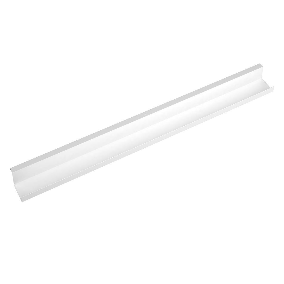 Single desk cable tray for Adapt and Fuze desks 1600mm - white - view 1