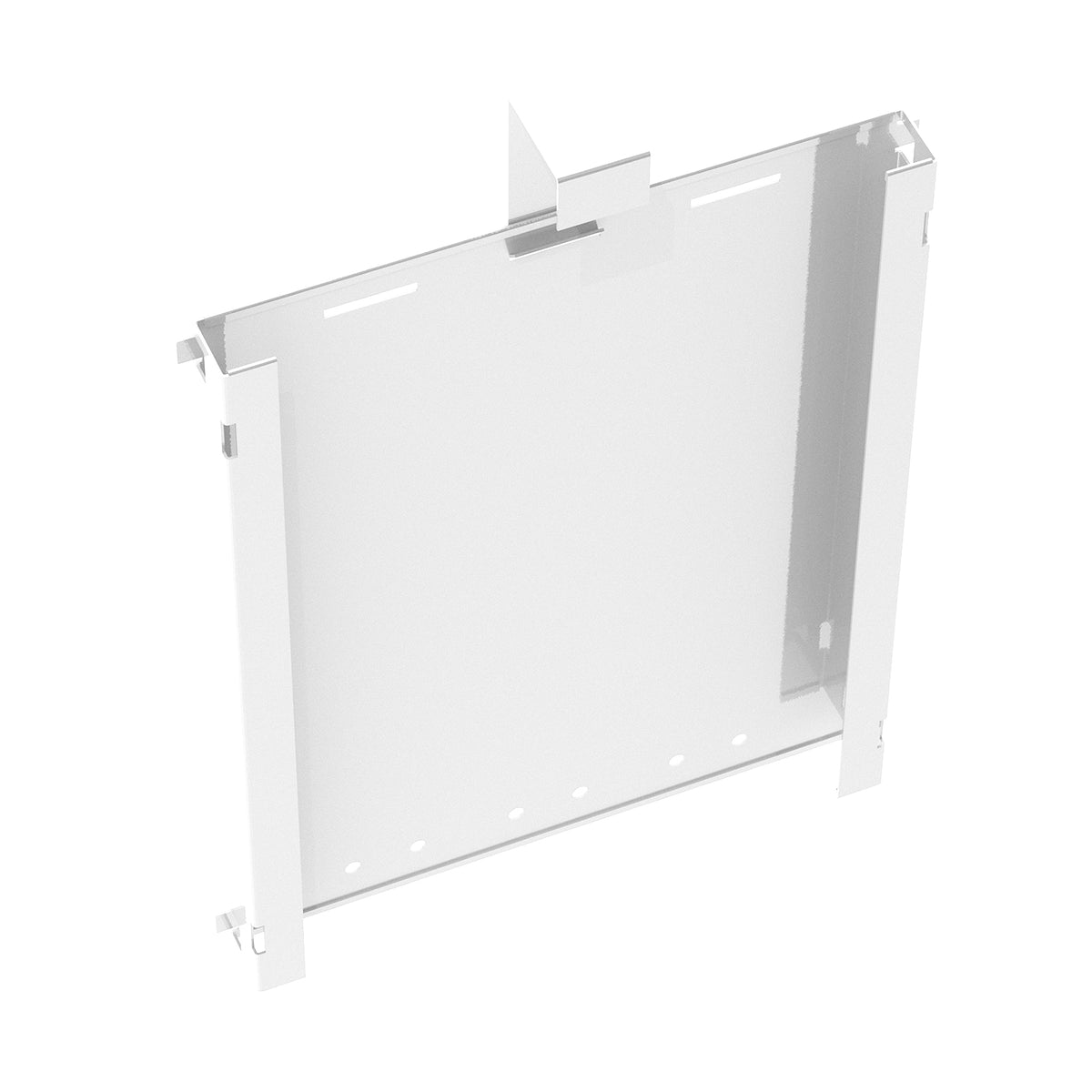 Adapt mass vertical cable riser for intermediate bench leg - white - view 2
